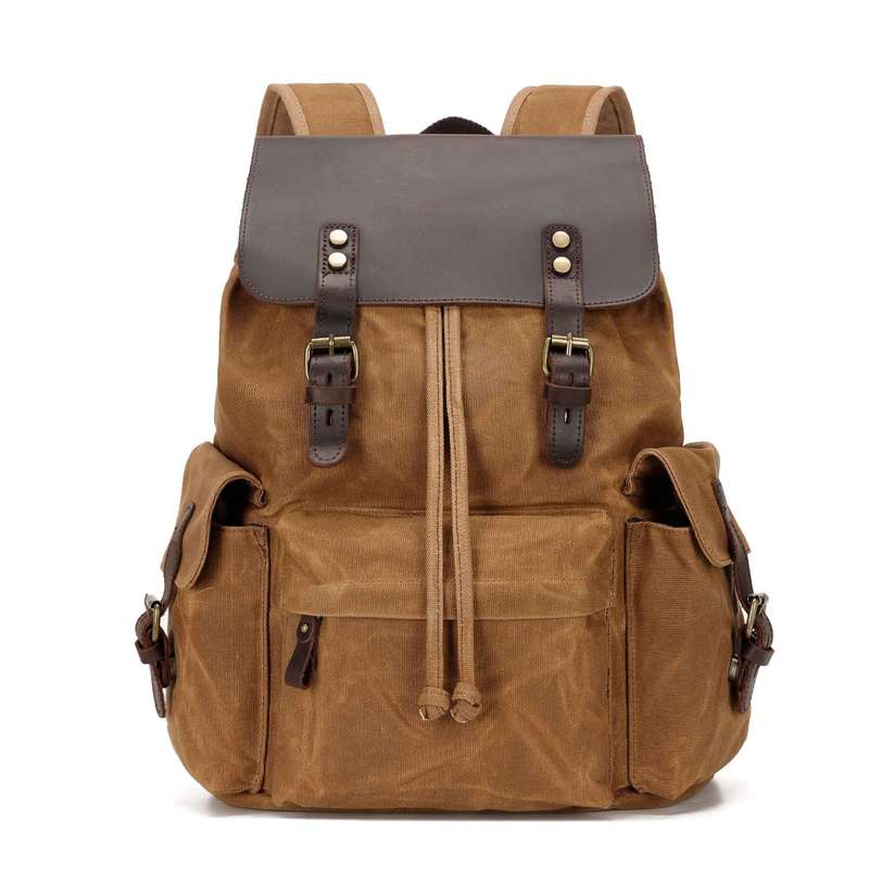 Canvas Backpack Casual - Новый мужской рюкзак из холщовой ткани,