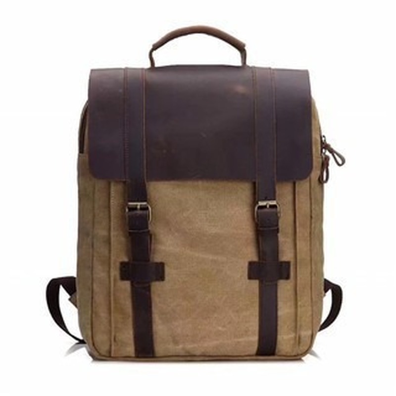 Canvas Backpack Casual - Модный трендовый рюкзак-школьный ранец для мужчин,