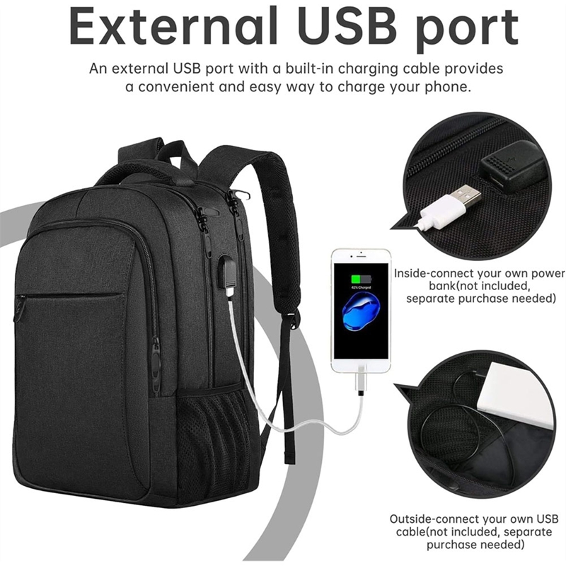 Большой дорожный рюкзак для но – обзор и цена Travel Backpack Anti Theft
